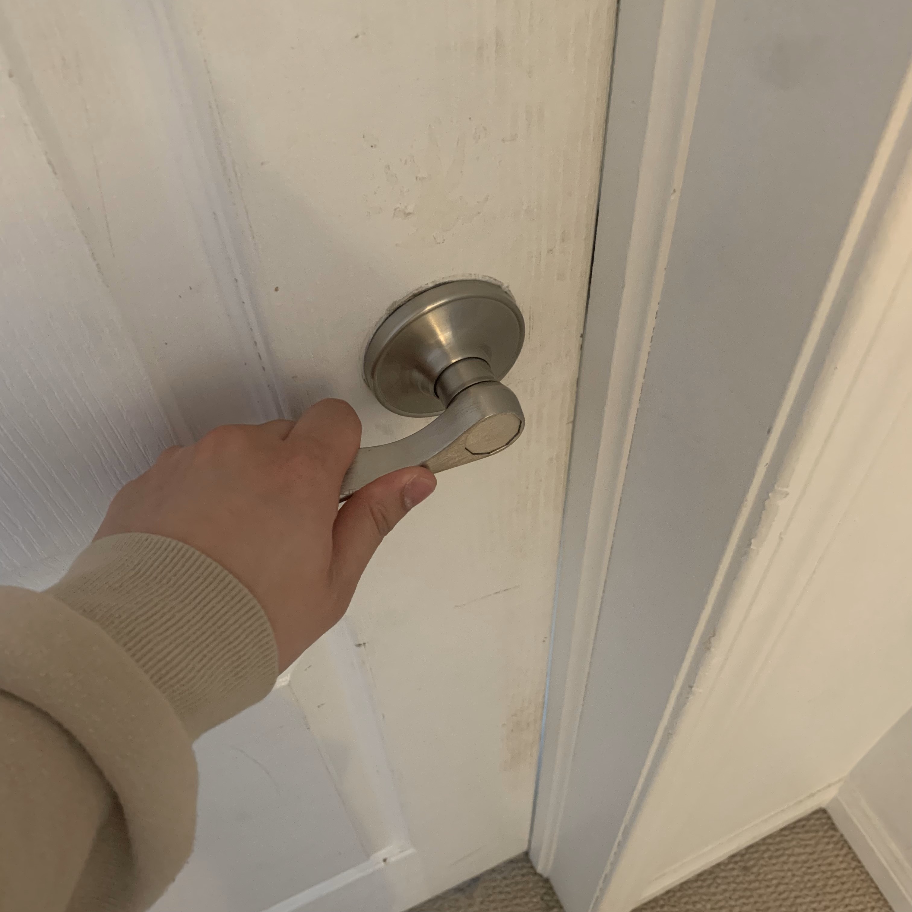 A metallic surface that could be great for a circuit when interacted correctly.