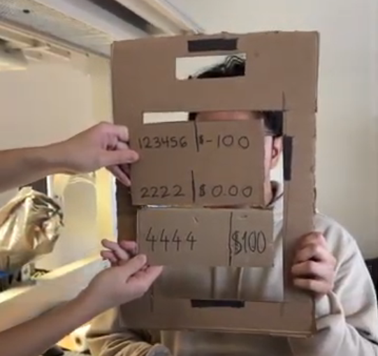 An improved display of how our roles were in the scenario.