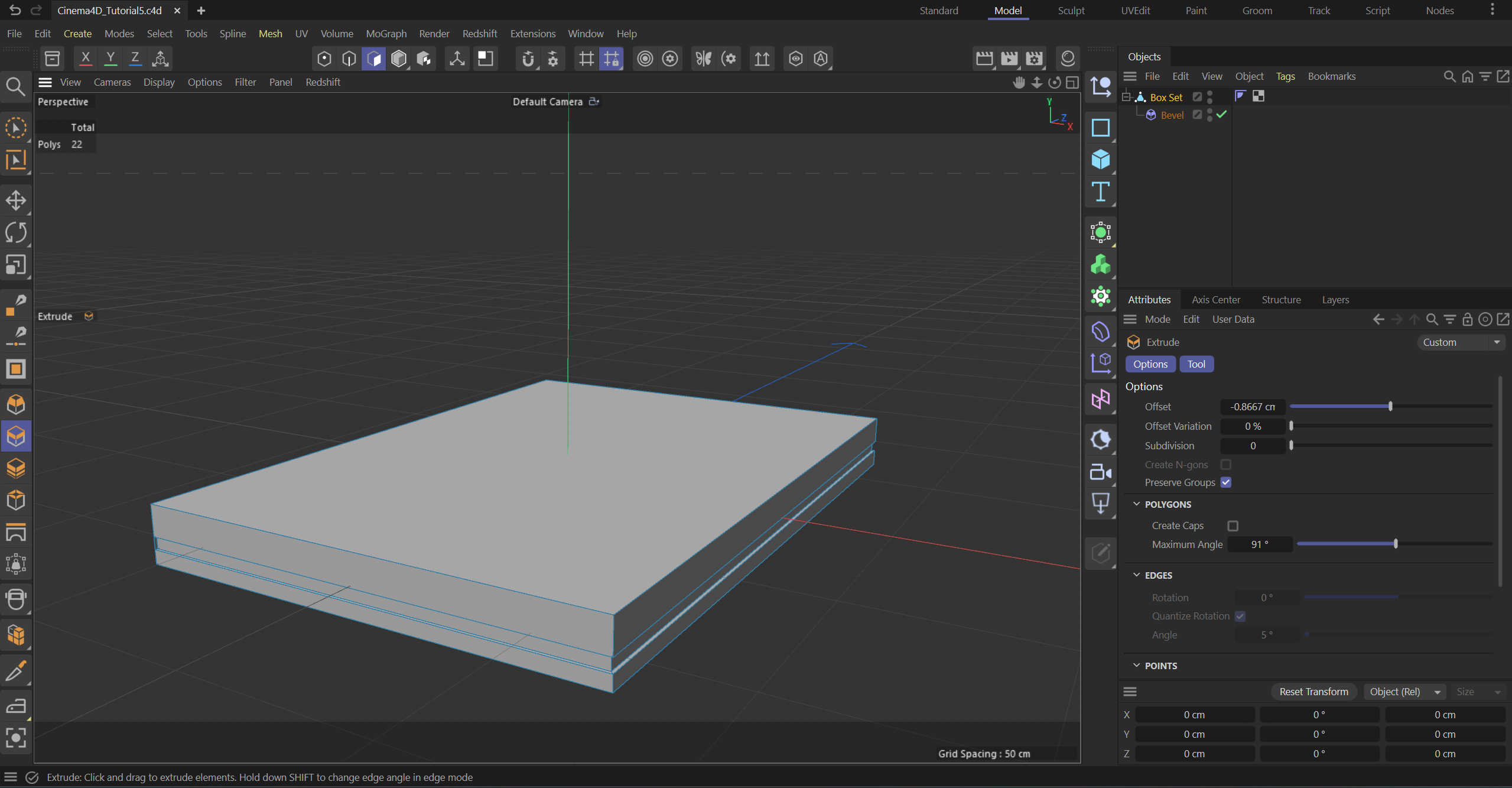 Process Work during Tutorial 5