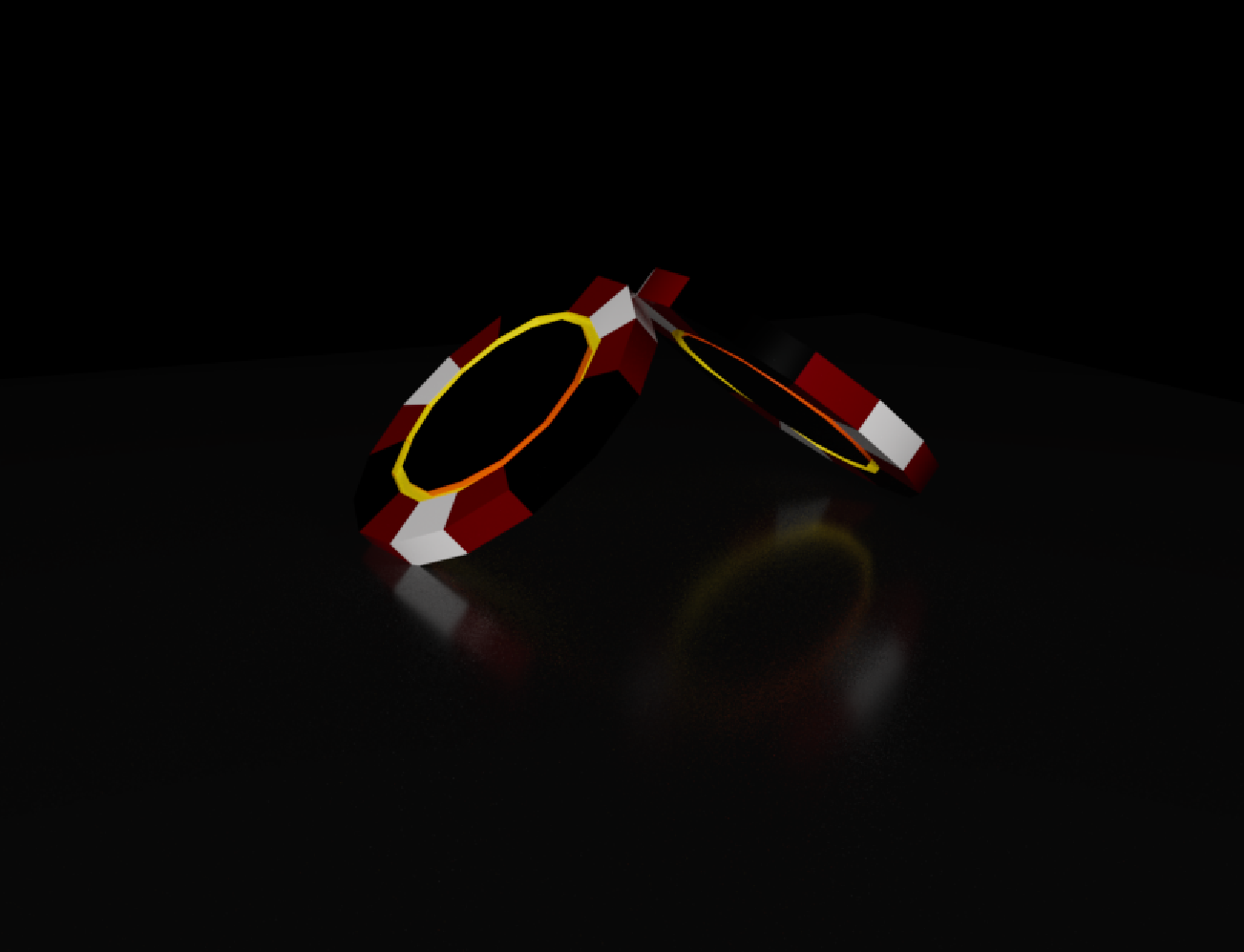 Process work image 5 for Poker Chip. Angle 5