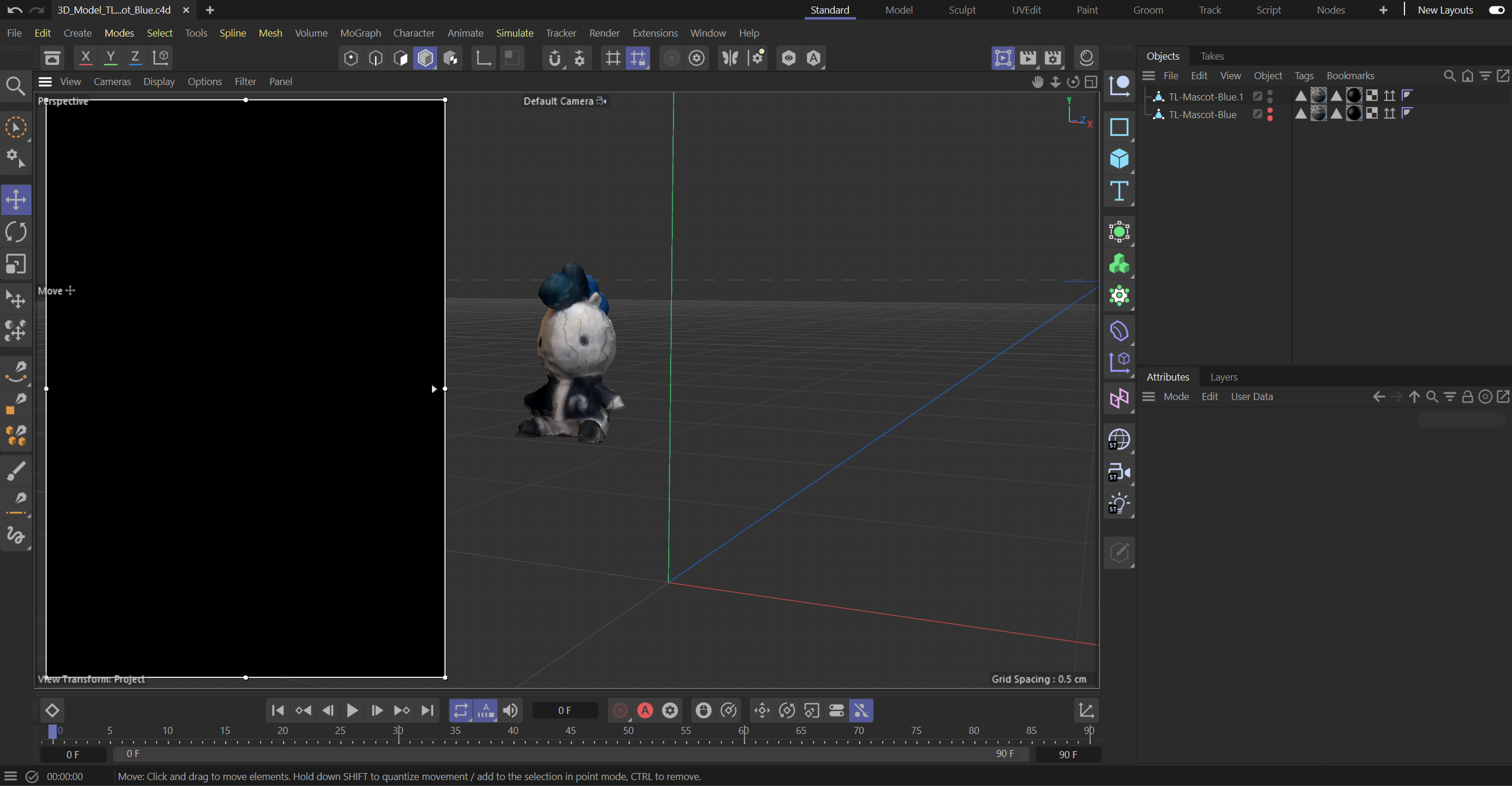 Placing Team Liquid Mascot Plushy into Cinema4D.